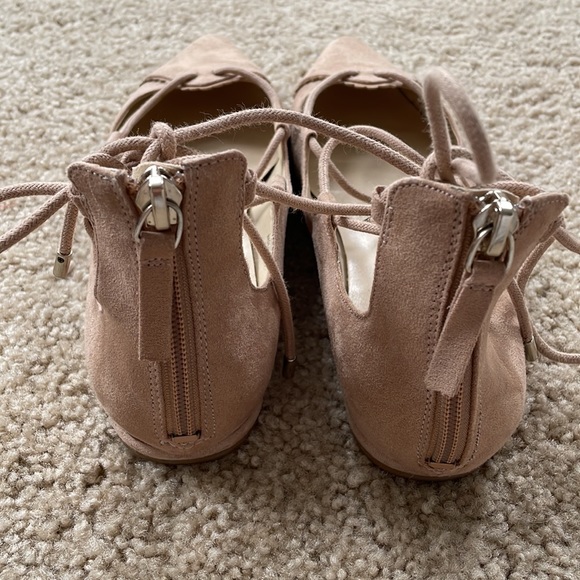 Nine West ankle tie flats - Picture 4 of 4